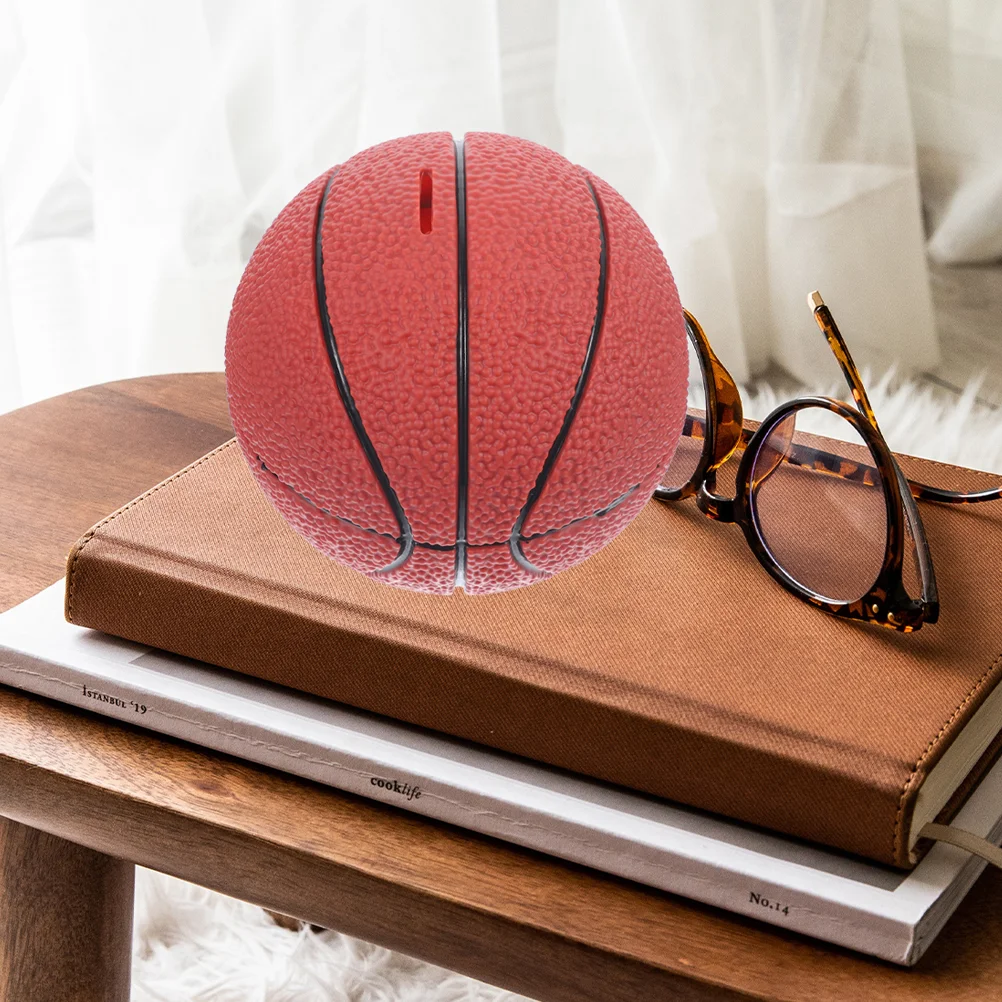 Creative Basketball Piggy Bank Compact Kids Boys Money Bank Money Saving Jar ball coin bank kids piggy bank for boys 4
