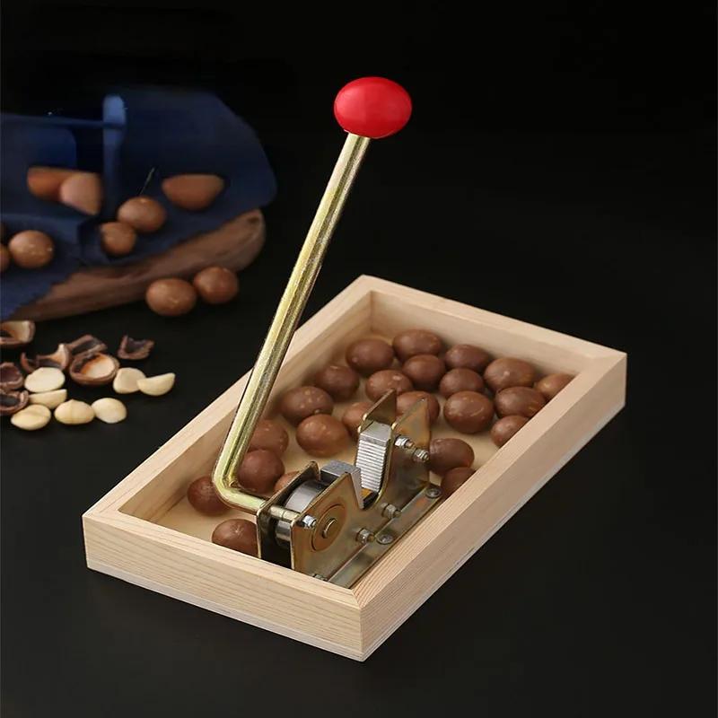 

1PCS Open Macadamia Nut Tools Mouth Gag Fresh Macadamia Nuts Walnut Egg Opener Raw Nuts Clip Artifact Shell Breaker