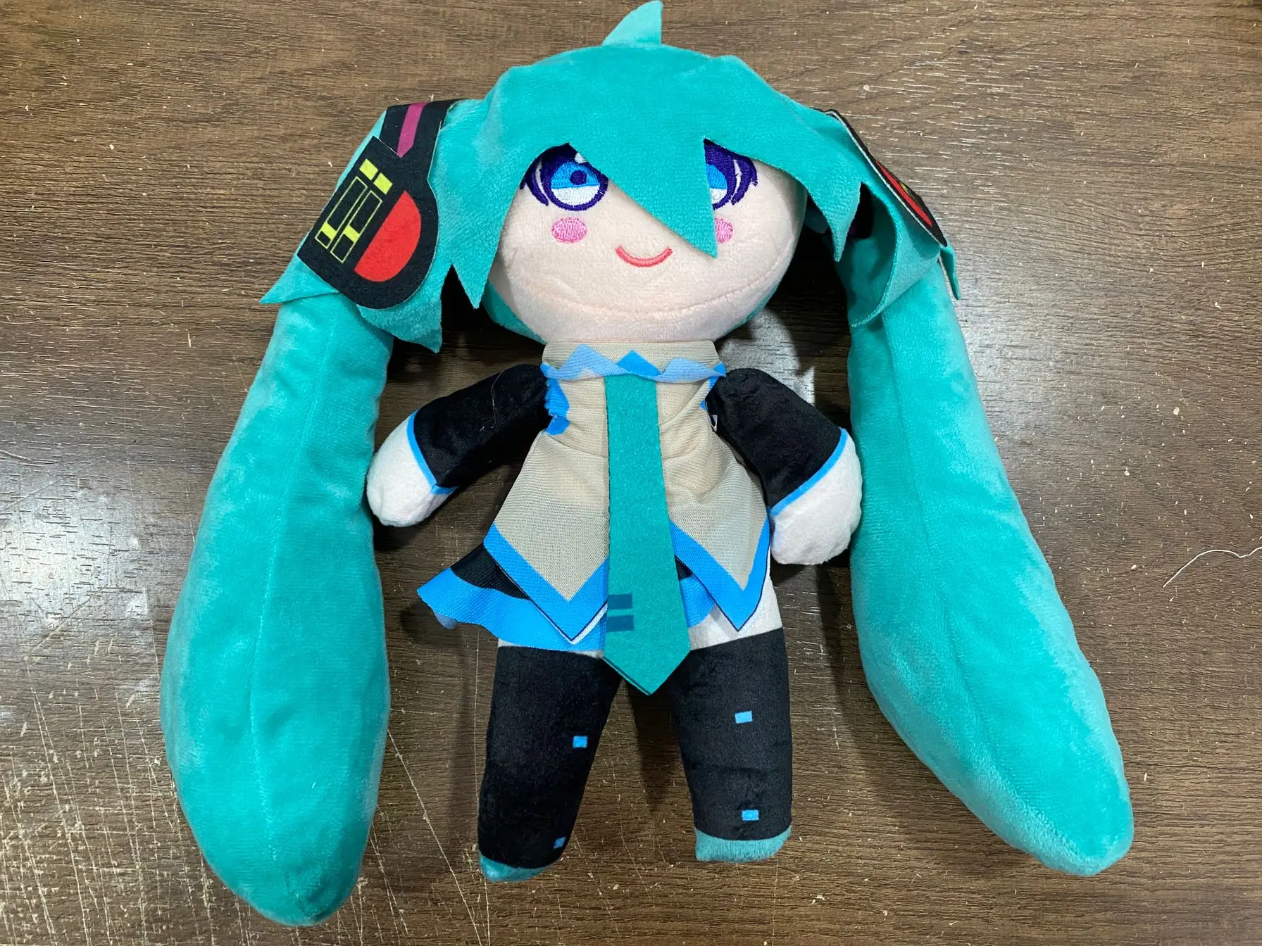 Charming 25cm Japanese Anime Plush Toy - Soft Hatsune Miku Doll Pillow - Adorable Christmas Gift