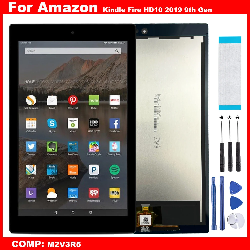 AAA-For-Amazon-Kindle-Fire-HD-10-9th-Generation-2019-M2V3R5-LCD-Display