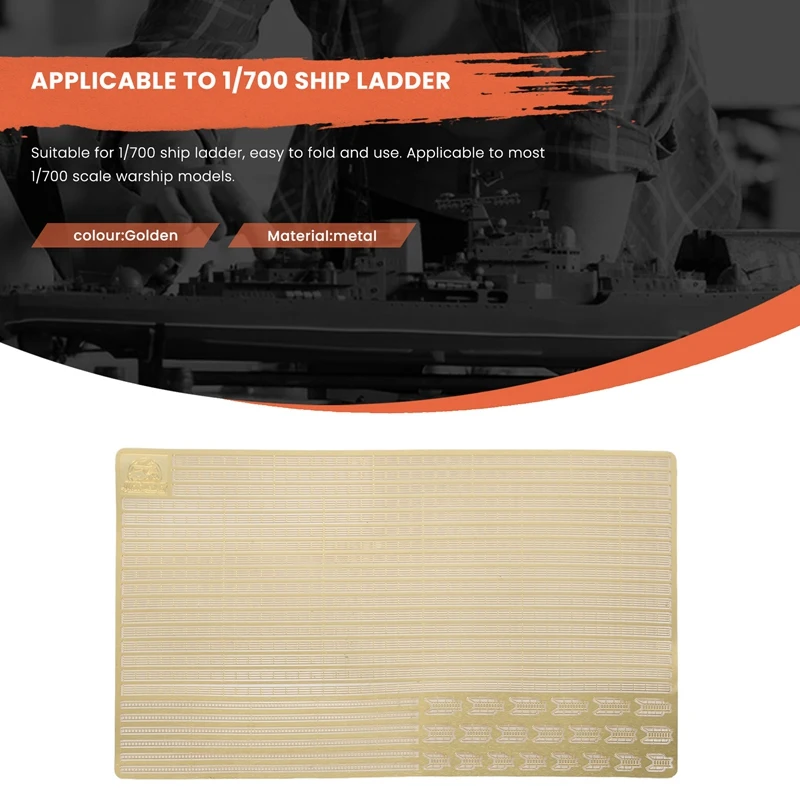 Photo-Etched PE Handrail & Ladder For 1/700 Model Ship CYPE005 Universal PE Railing Ladder Escalator pe handrail and ladder