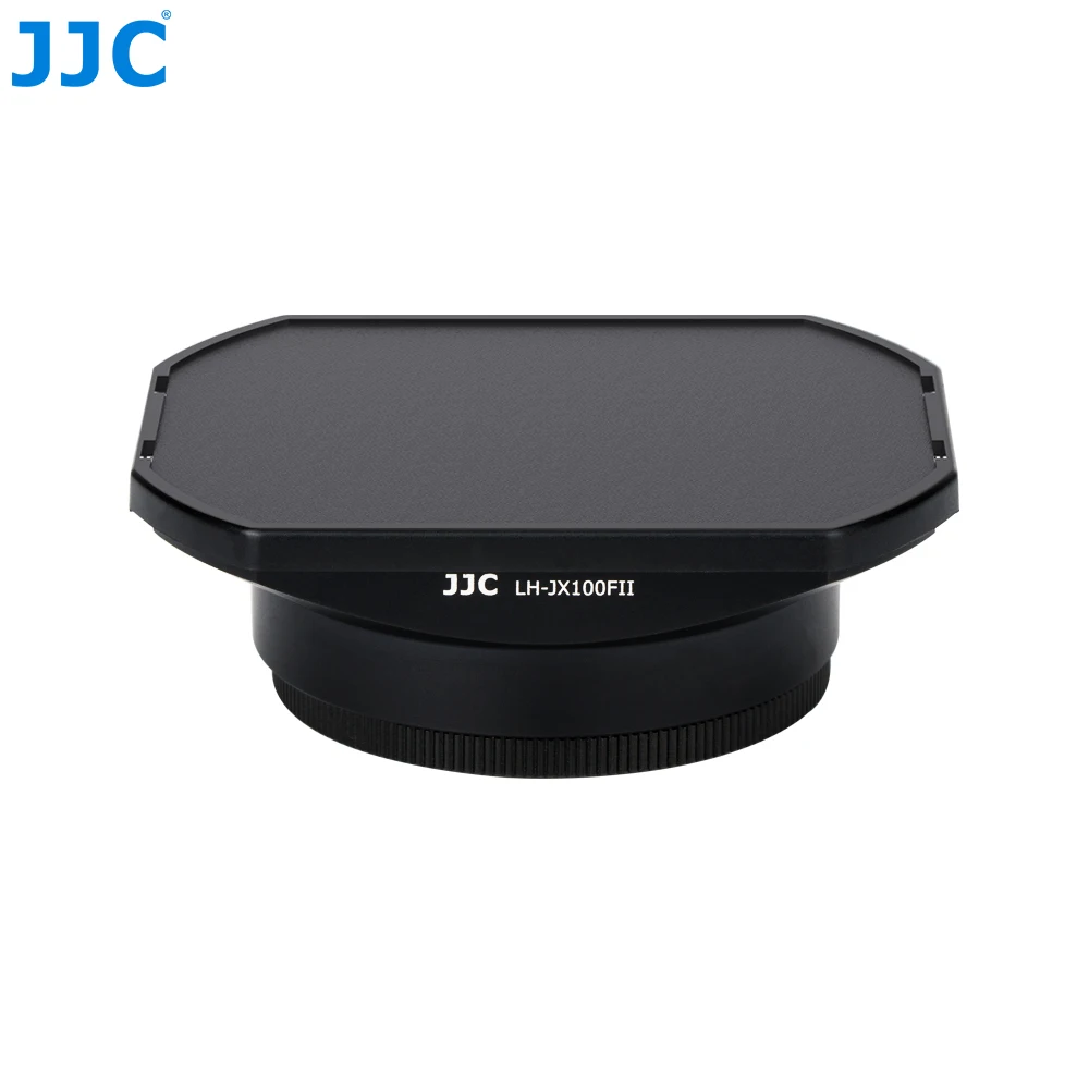 Jjc Lh-Jx100Fii Kit Anello Adattatore Cofano Lente Quadrata In Metallo Per Fujifilm X100V X70 X100 X100F Sostituisce Fujifilm Lh-X100 Ar-X100