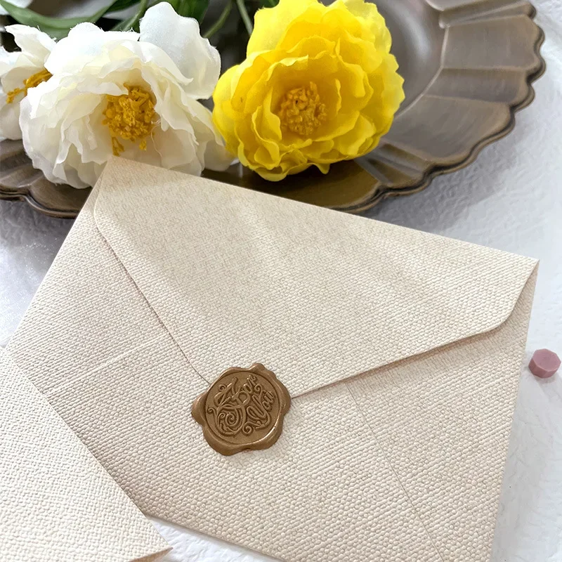 30pcs/lot 19x13cm Envelopes Wedding Invitations Business 250g Texture Paper Stationery Supplies Storage Bag