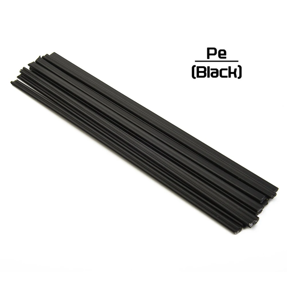 10 PCS Plastic Welding Rods ABS/PP/PVC/PE Welding Sticks For Plastic Welder Gun Car Bumper Auto Repair Welding Supplies 20CM