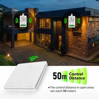 433mhz Wireless Light Switch 110V 220V 230V Self-generating Wireless Switch No Battery Required Self-Powered Waterproof Remote - Image 5