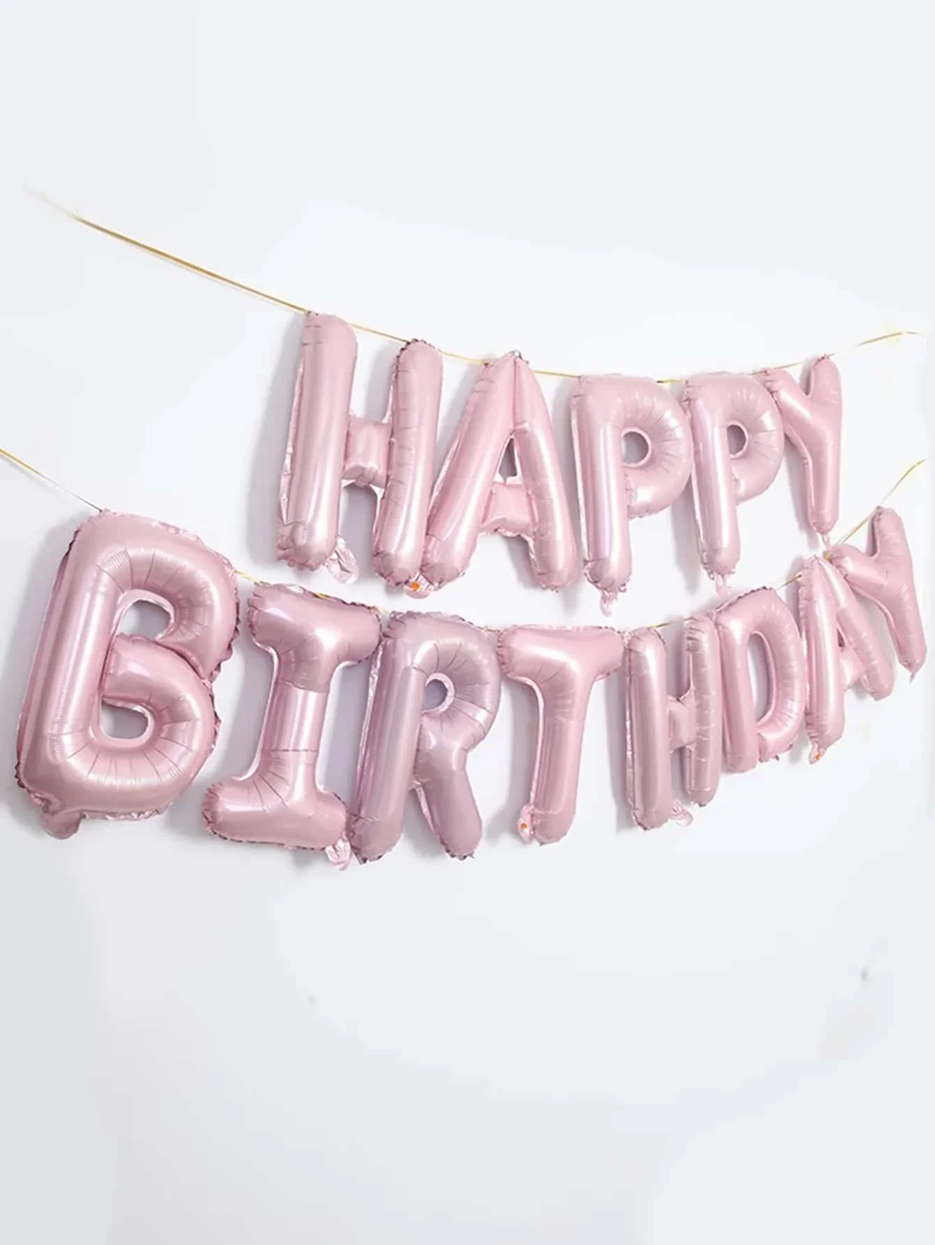 16 Zoll Happy Birthday Luftballons Rosa Blau Aluminiumfolie Ballon Geburtstagsparty Dekoration Zubehör Heim DIY Accessoires Requisiten – Detail 1