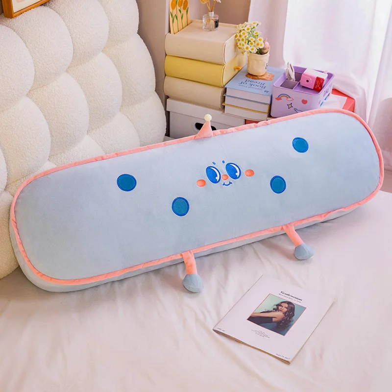 Big Size Cartoon Food Series Plush Toy Soothing Long Pillow For Bedroom Sofa Chocolate Cheese Strawberry Blueberry Taste Cushion 5