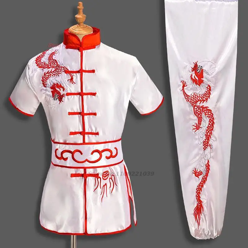 Chinesische Vintage Wushu Kleidung Drachenstickerei Kung Fu Uniform Martial Arts Kostüm 21 S3680ea4bed8a43b08059f6f22e95563bC