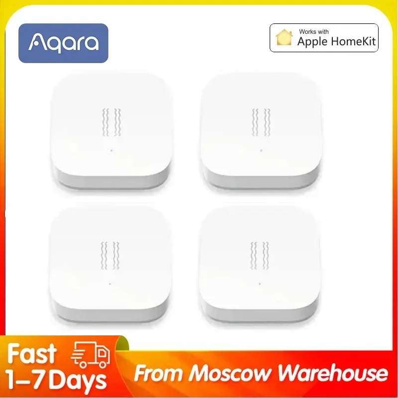 Aqara Vibration Shock Sensor Smart Motion Vibration Detection Alarm Monitor Built In Gyro Zigbee Motion sensor for Xiaomi Mihome