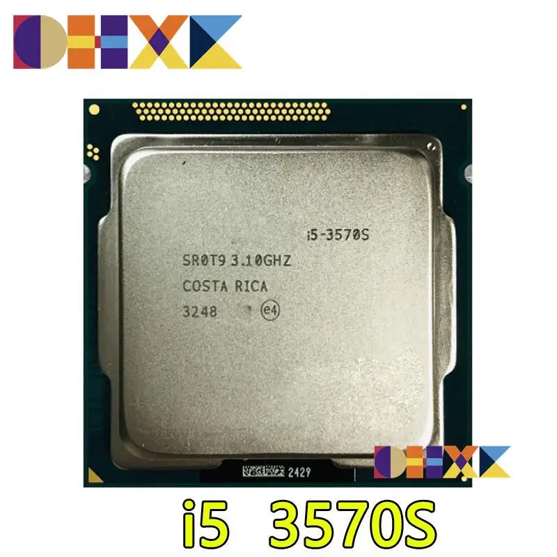 Per Usado Intel I5 3570 Processador Quad Core 3.4Ghz L3 = 6M 77W Soquete Lga 1155 Cpu Desktop