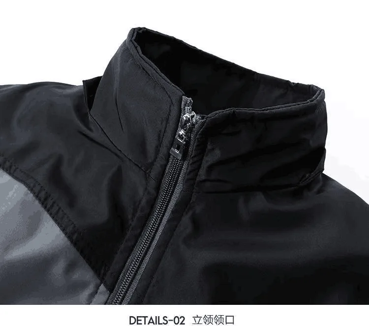 2025 야외용 2피스 세트 스포츠웨어 남성용 러닝 세트 조깅 스포츠 자켓+바지 트레이닝복 아버지 선물 운동복