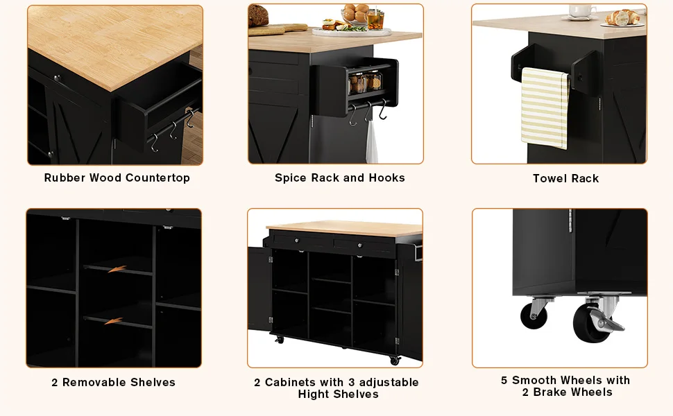 kitchen island on wheels