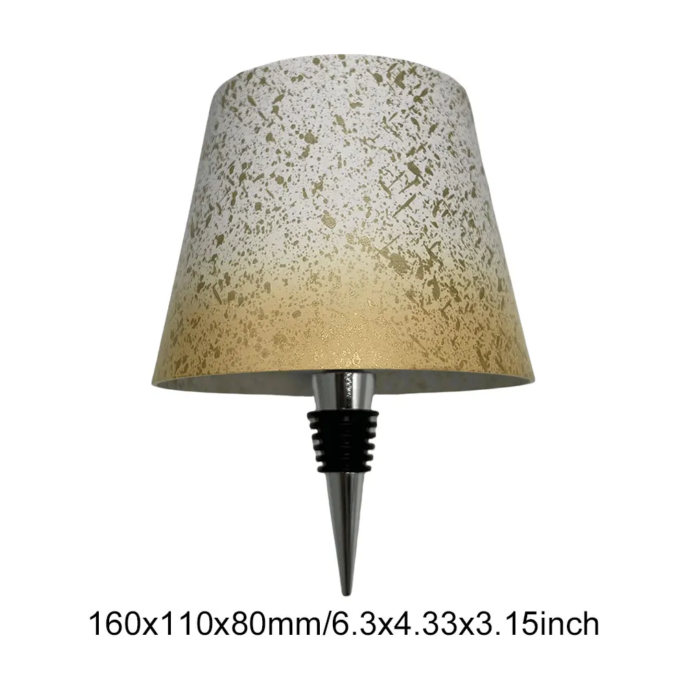 Portable Touch Table Lamp Wireless Wine Bottle Lamp Wine Bottles Light Dining Table Light Christmas Birthday Party Decoration 6
