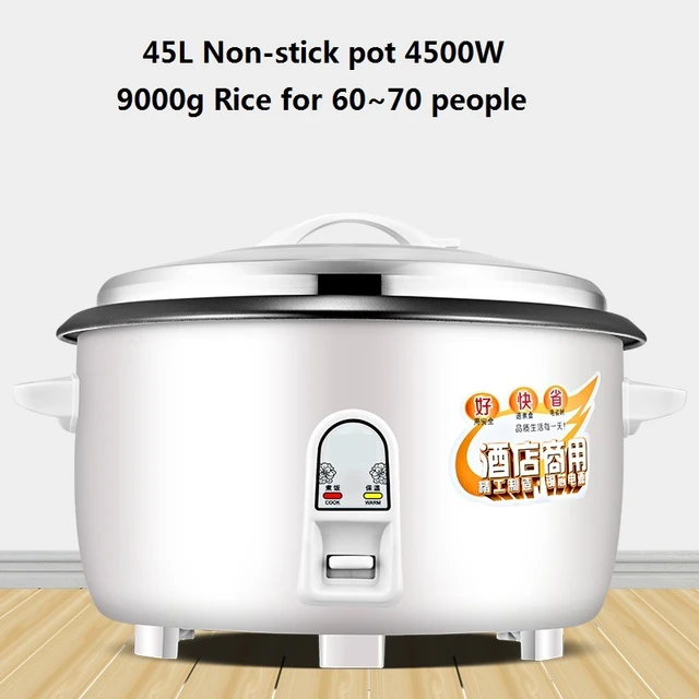 Commercial 13L Electric Cooker Big Capacity Rice Cookers Stainless Steel  Non-stick Pan Rice Cooking Machine - AliExpress