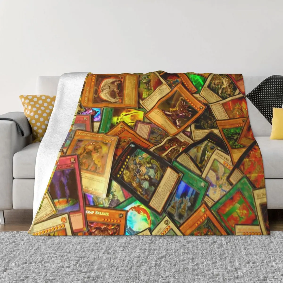 

Japanese Manga Yu-Gi-Oh Plaid Blanket Sofa Cover Flannel Summer Cartoon Super Soft Throw Blankets for Bedding Office Bedspreads