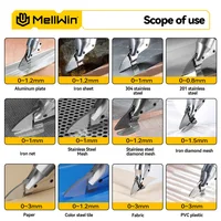 MELLWIN ciseaux électriques sans brosse électrique sans fil tôle cisailles feuille de métal coupe cisailles outil pour Makita 18V batterie broche 5