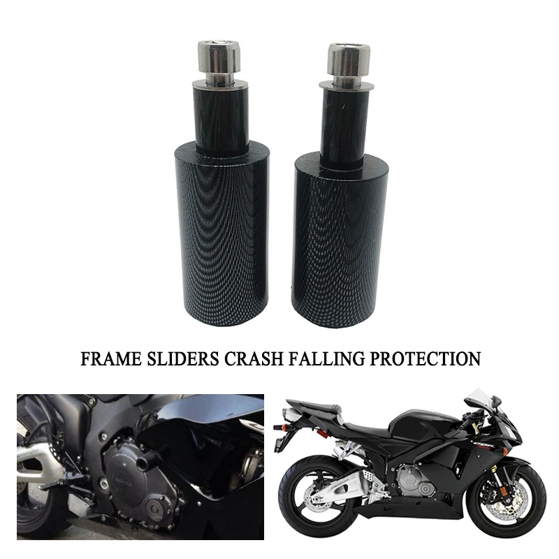 LUXSZR Topes Anticaida Moto para H┐Onda CBR954RR 2002 2003 2004 2005 2006  2007-2021 Marco de Escape Sliders Falling Protector (Color : Titanium, Size  : C) : : Coche y moto