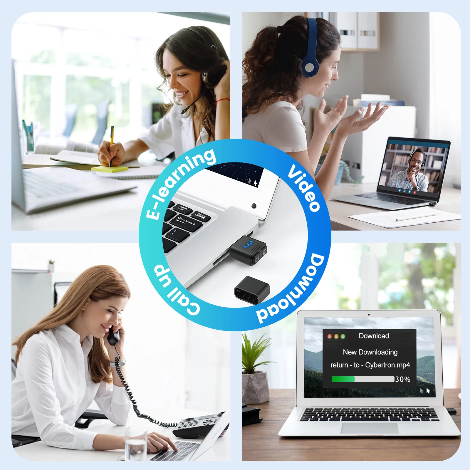 USB Mouse Mover: Prevent Sleep Mode with Multi-Track Simulation Description Image.This Product Can Be Found With The Tag Names Computer Peripherals, Mice Keyboards, Mouse, Mover supports