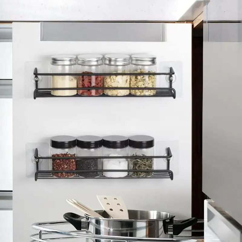 2 Tier Spice Rack Organizer for Kitchen Storage