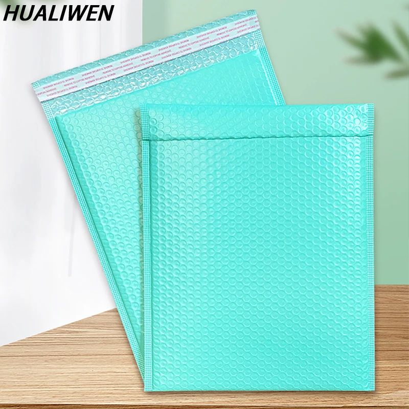 

20pcs New Blue Green Bubble Bag Wholesale Composite Packaging Bag Waterproofing Foam Bag Express Delivery Sealing Bag Bubble Bag