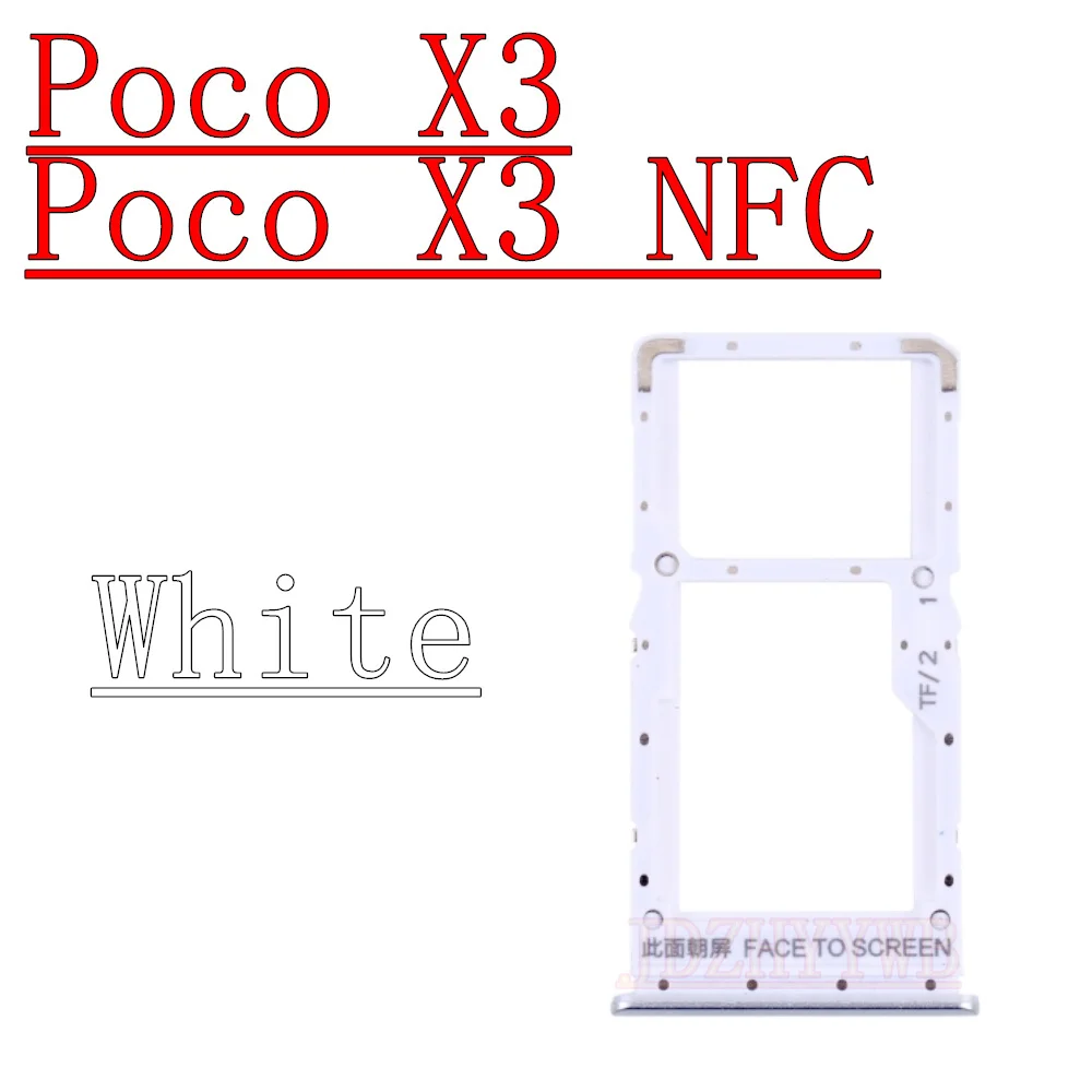 Dual SIM Card Tray for Xiaomi Poco X3 Series