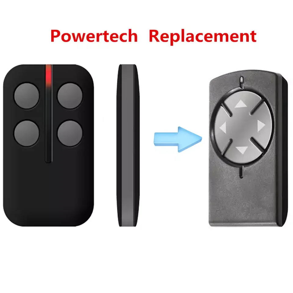 Electronic Gate Control Universal Gate Remote Control Rolling Code PR-2 4-Channel Powertech Transmitter Replacement