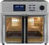 26-Quart 10-in-1 Countertop Air Fryer Oven, 15 Deluxe Accessories & 60-Recipe Hardcover Cookbook, 21 Presets, 1700W, Stainless 3
