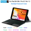 HUWEI Keyboard Case For iPad 6th Generation/ iPad 5th Gen 9.7 inch IPad Air 1 2 Cover for iPad pro 9.7 A1673 A1674 A1675 Cases