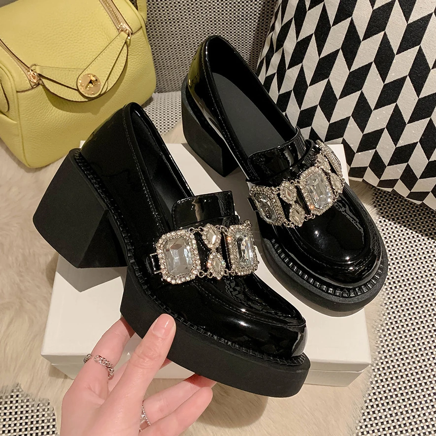 Mujer 1 Pieza Cinturón Con Diseño De Diamante De Imitación Hebilla