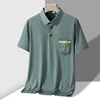 TFETTERS Brand New Summer 2025 Mens Polo Shirt Elasticity Short Sleeve Front Pocket Design Sport Golf Polo T Shirt Man 1