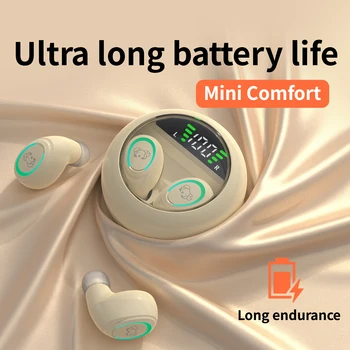 Bluetooth Headphones Wireless Earbuds 48hrs Talktime Digital Display Sports Ear Buds IPX5 Waterproof Earphones for Phone Laptop 1