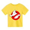 Summer Boys/Girls 4-14t Cartoon Cotton Funny Ghostbusters Game Print Short Sleeve Children T-Shirt 5