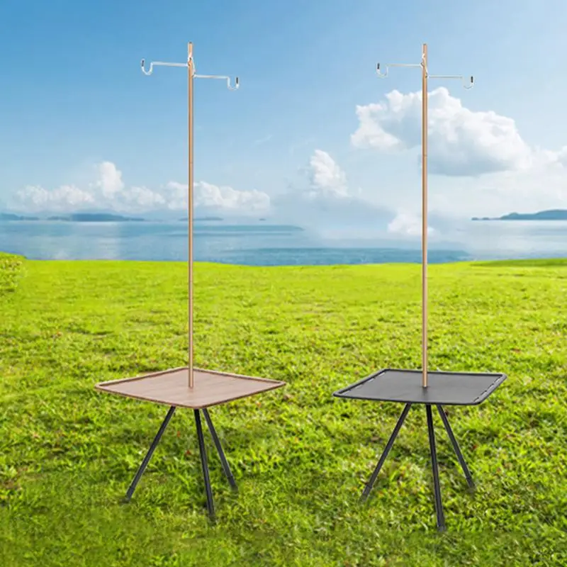 

Portable Camping Table Foldable Aluminum Alloy Square Tent Table Lightweight Foldable Square Tent Table For Fishing Camping