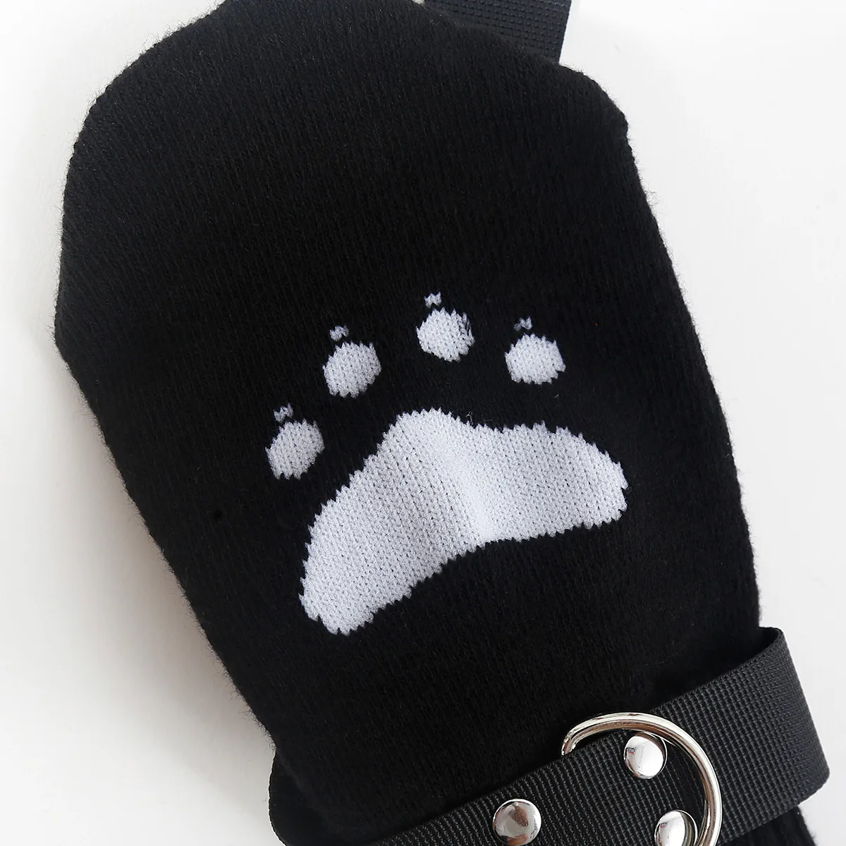 Role play Knitting wool Iron chain traction Bear Paw Boxing Gloves Restraint Gloves Cosplay Toys Couple adult toy