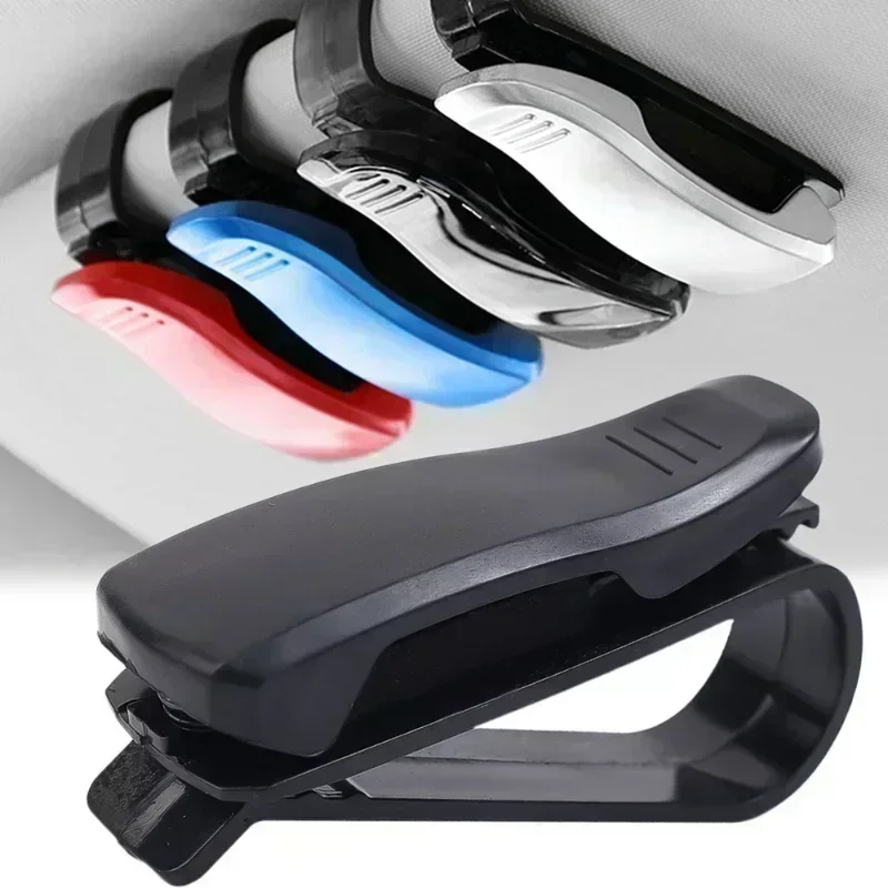 1/2PCS Car Glasses Box Seat Multifunction Portable Car Bill Clip Universal Glasses Frame Auto Interior Accessories