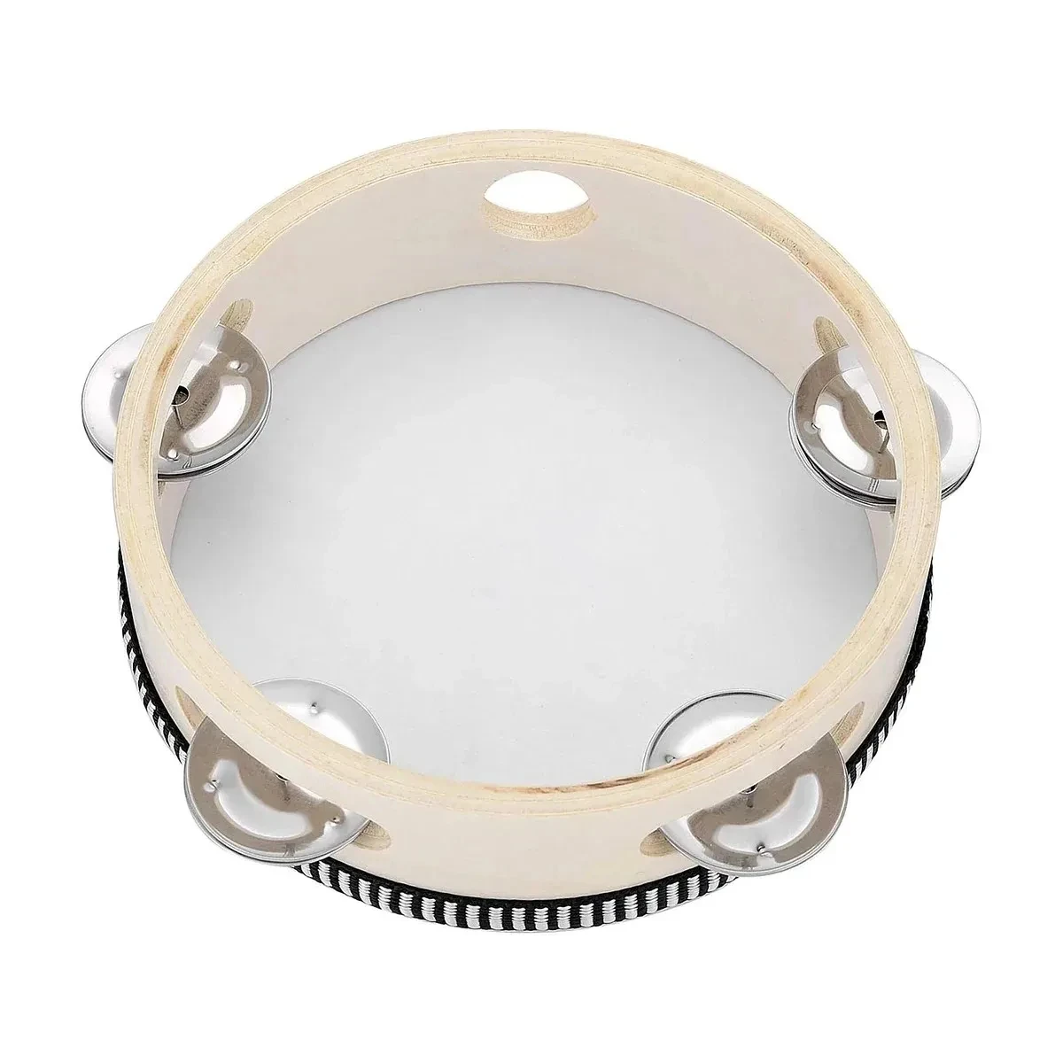 6inch Hand Held Drum Tambourine For KTV Party Games