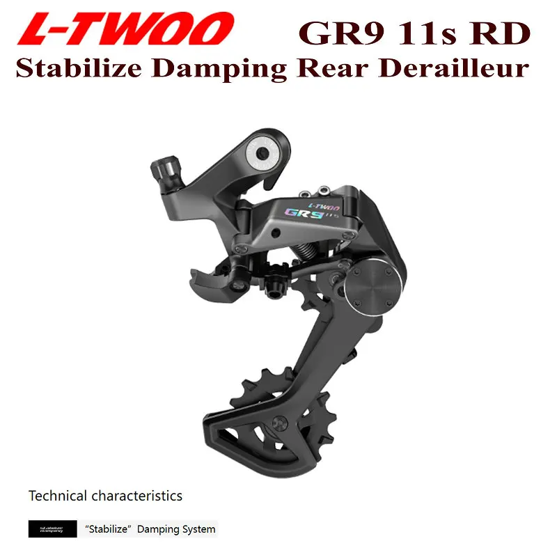 LTWOO Hydraulic 11s GR9 1X11 Speed Gravel Bike GR9 Schaltwerk GR9 1x11S, GR9 11S Alu-Schaltwerk – Detail 1