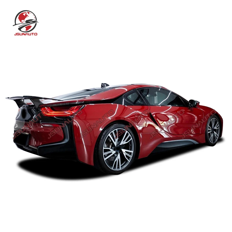 Carbon Fiber Body Kit For Bmw-I8 Carbon Fiber Racing Rear Wing Spoiler Auto Part Bodykit Frp Decoration Tuning For I8 2014+
