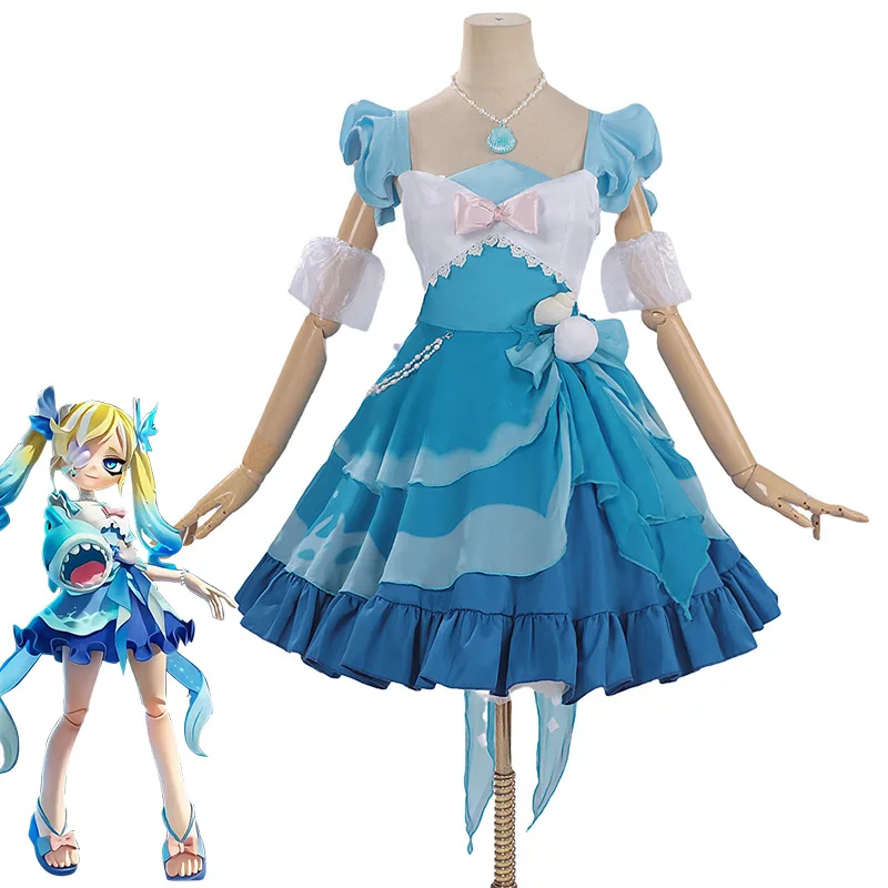 Eggy Party Stella Clown Cosplay Costume for Women and Children