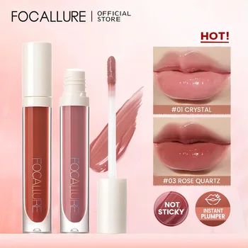 FOCALLURE 매트 리퀴드 립스틱, 방수, 오래 지속되는 모이스처라이징 립 글로스, 논스틱 컵, 립 틴트 메이크업 화장품, 16 색