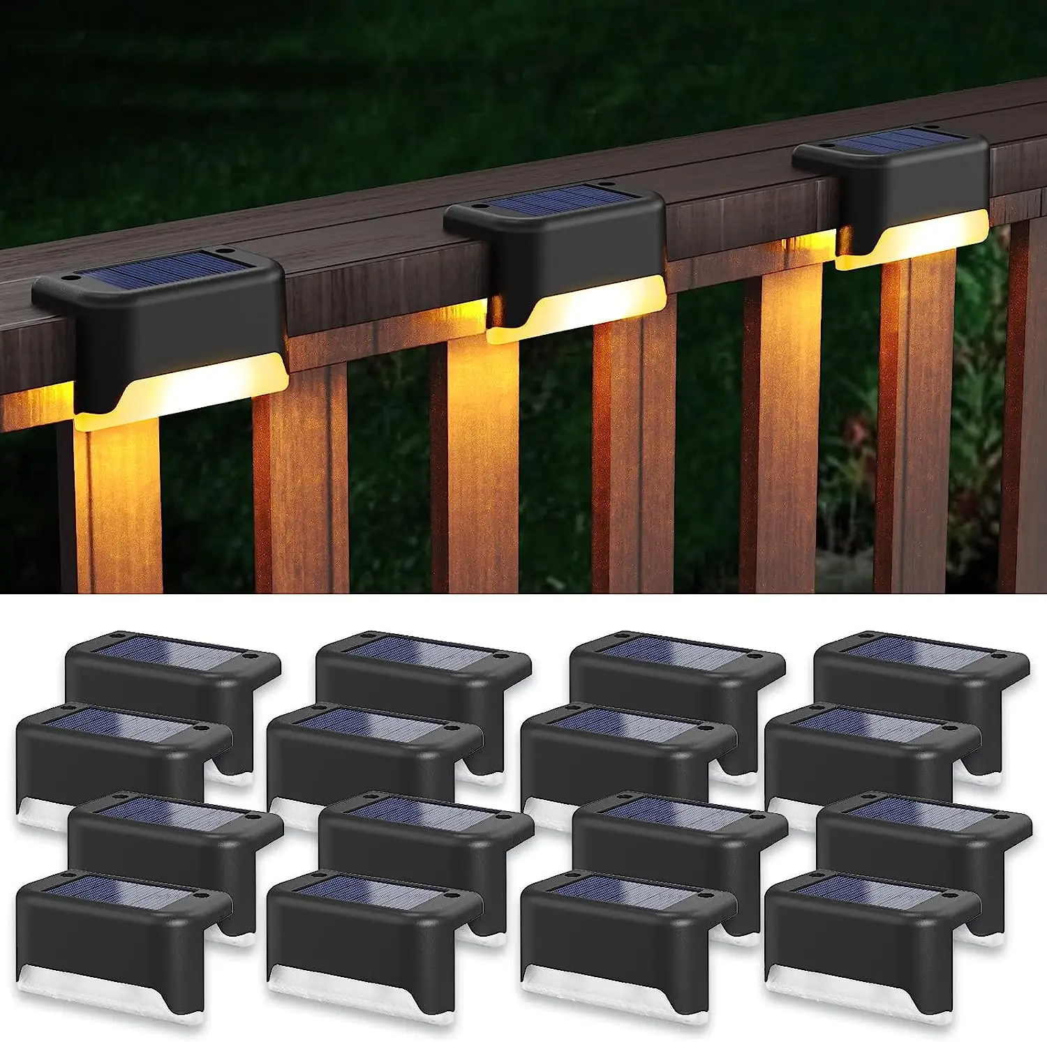 Luces Solares Ipereables De Color Para Exteriores, 7 Luces LED Que