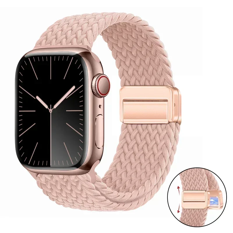 Magnetic Braided Nylon Loop Strap