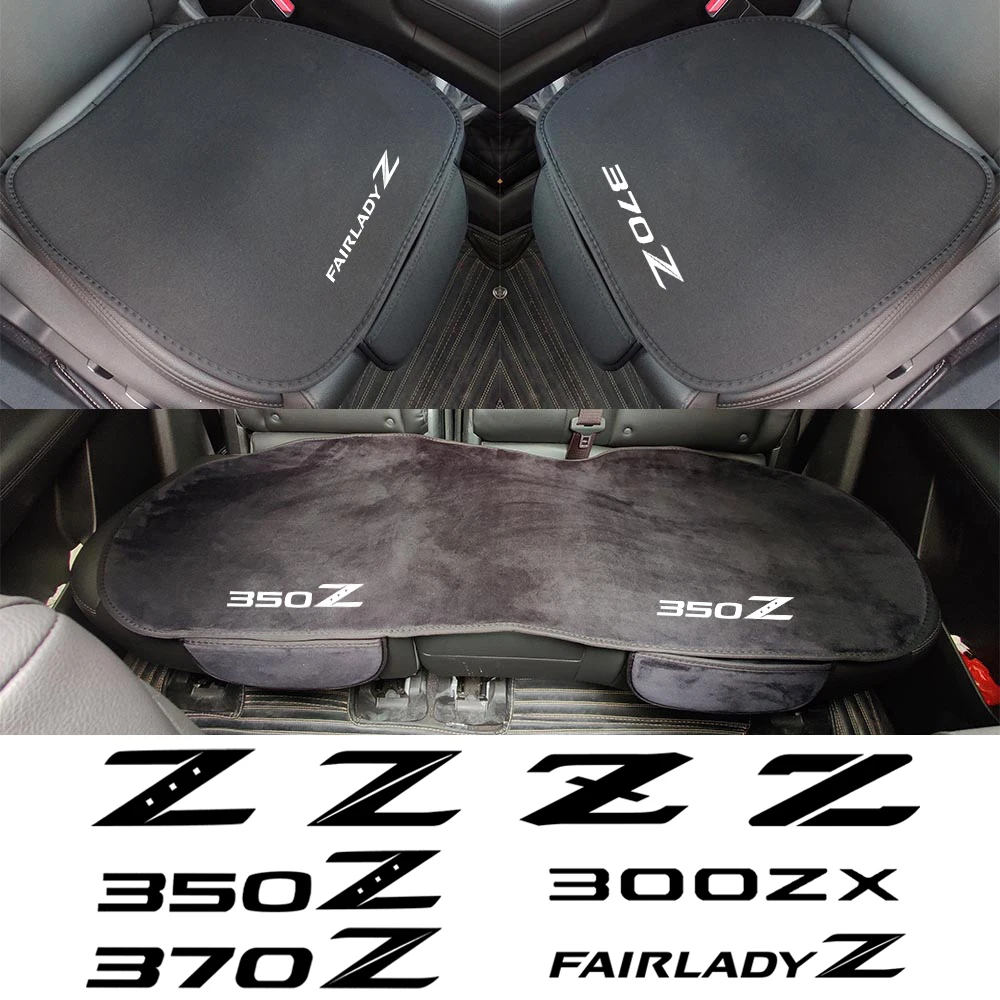 Car Styling Car Full Seat Pad Cover Cuscino Per Nissan Fairlady Z Nissan 350Z Z33 Nismo Gts Nissan 370Z 300Zx Accessori Auto