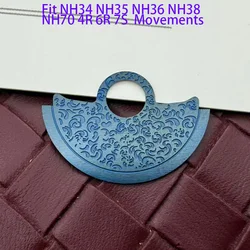 Mechanical Movement Automatic Hammer Metal Rotors Patch for Watch Repair Replacement Parts (4)