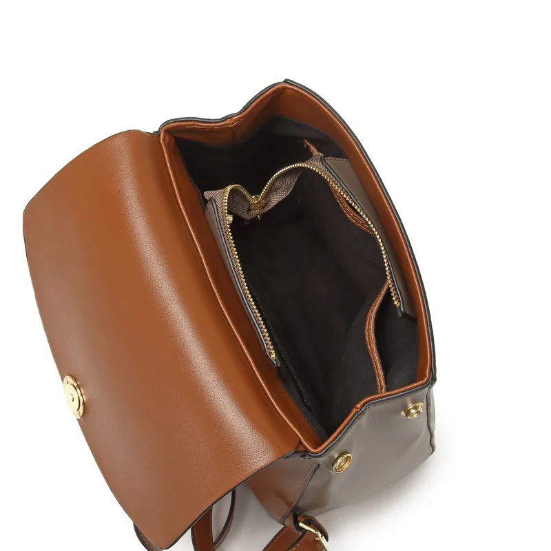High Quality 2023 Bag for Women Luxury Backpack Vintage Genuine Leather Handbags Fashion Messenger Tote Shoulder Ladies Bagpack