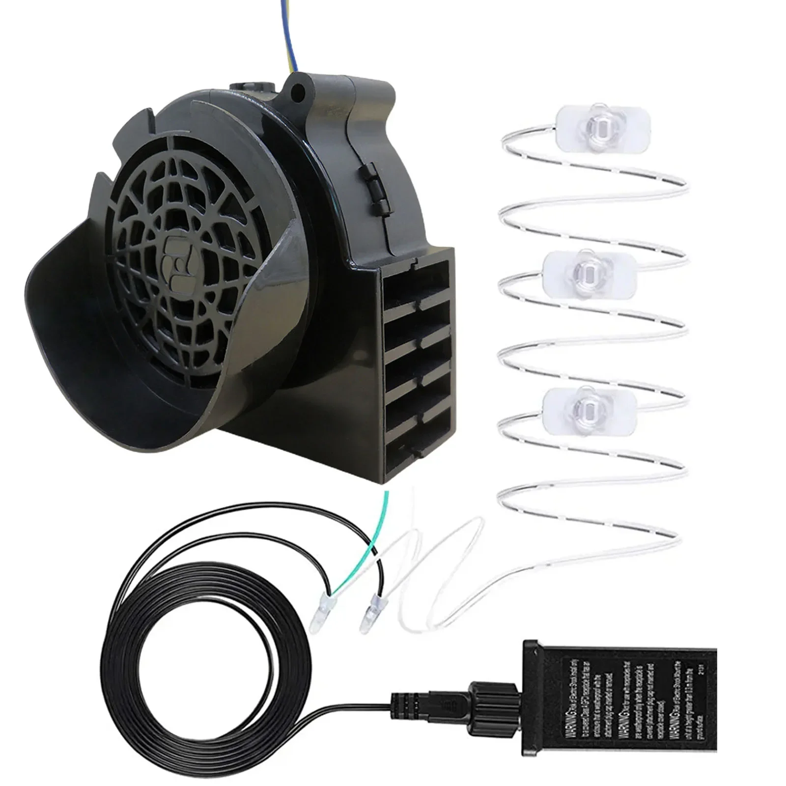 

1 Set 12V 0.5A Replacement Fan Blower Motor With 3 Light String, Power Adapter For Garden Yard Inflatable Decor