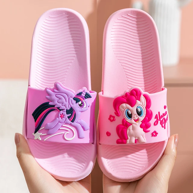 My Little Pony-sandalias Antideslizantes Para Niños Y Niñas, Chanclas Suaves Y Para La Playa, Zapatos De Verano - Animación Derivados/periféricos Los Productos - AliExpress