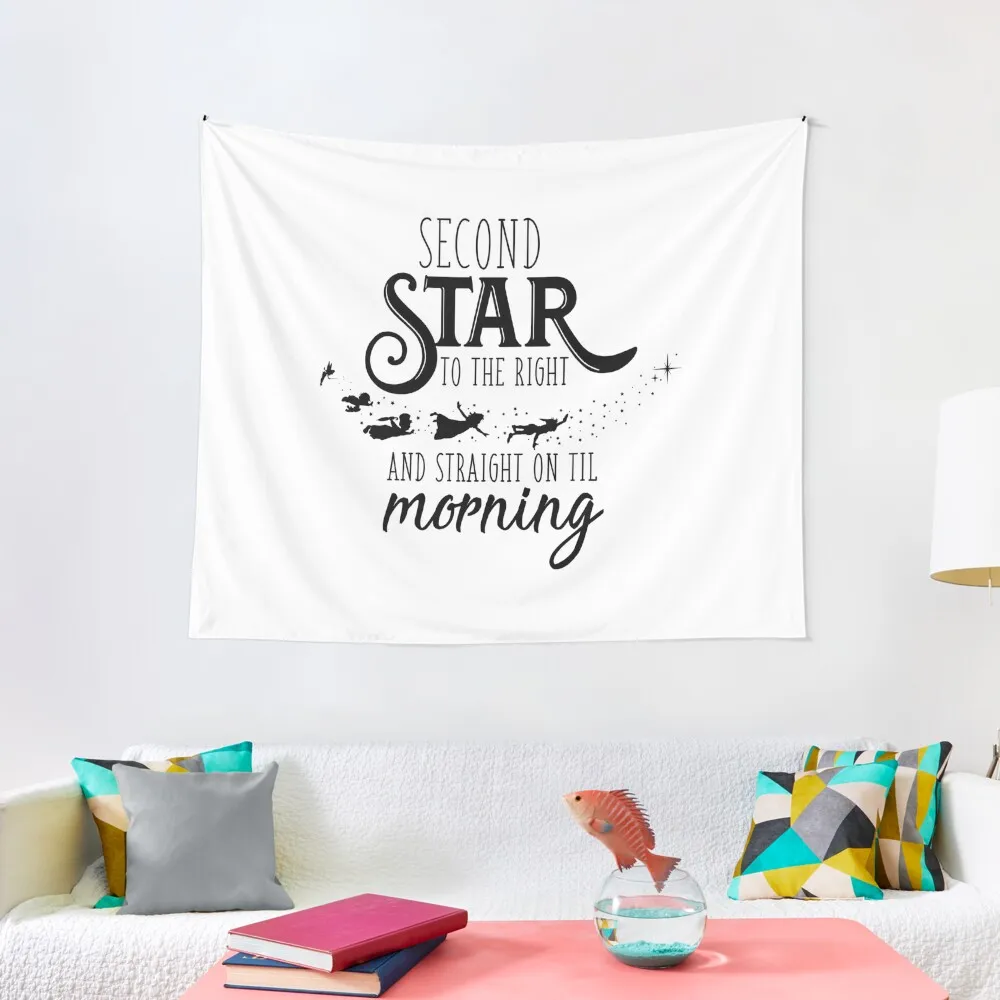 

Second Star Tapestry Aesthetic Room Decor Wall Decor Hanging Tapestry