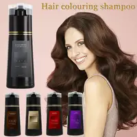 Nova Hair Dye Shampoo,Nova Hair Instant Dye Shampoo,Hair Dye Coloring Shampoo For Gray Hair Nourish Hair Care 200ml
