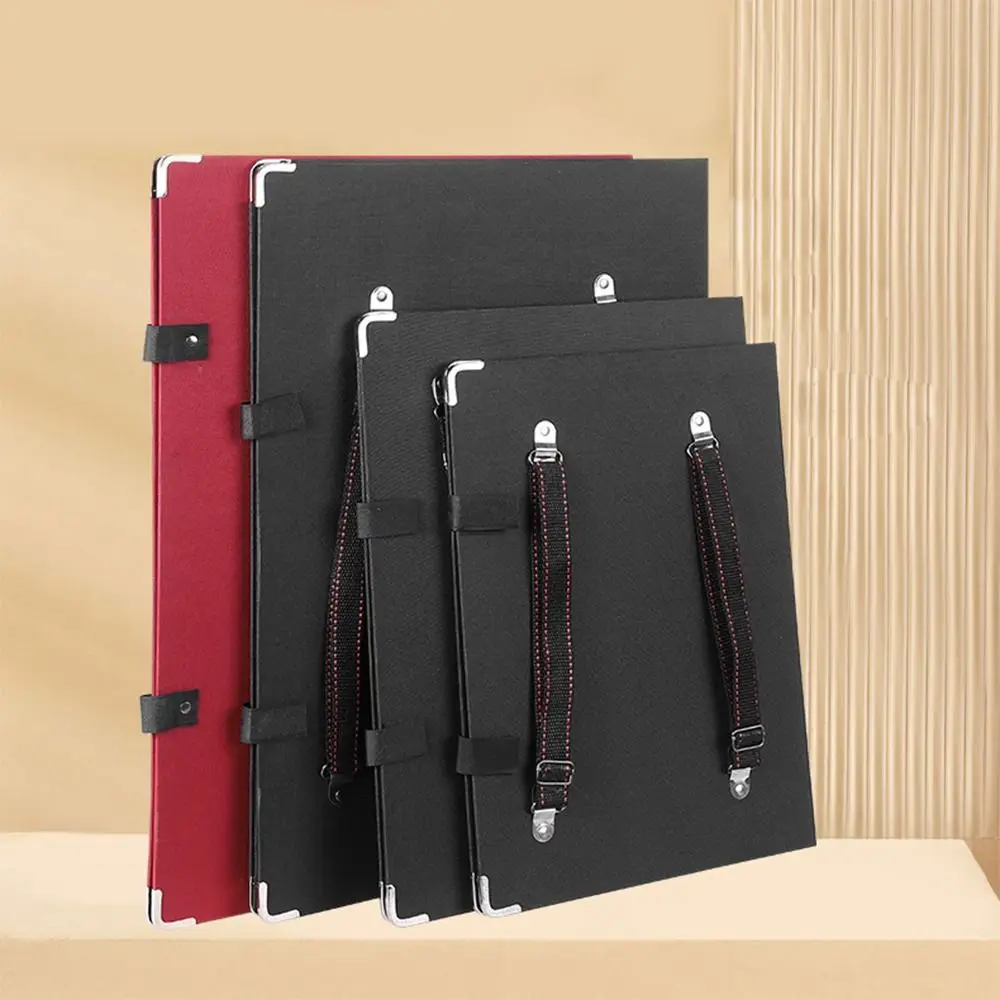 

Large Size 4K 6K 8K Sketch Board Thicken Waterproof Sketching Shoulder Sketch Easel Oxford Metal Backpack Clipboard Travel